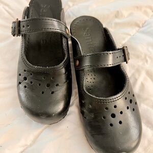 Sanita Mary Jane Clogs. Great Shape. Size 38